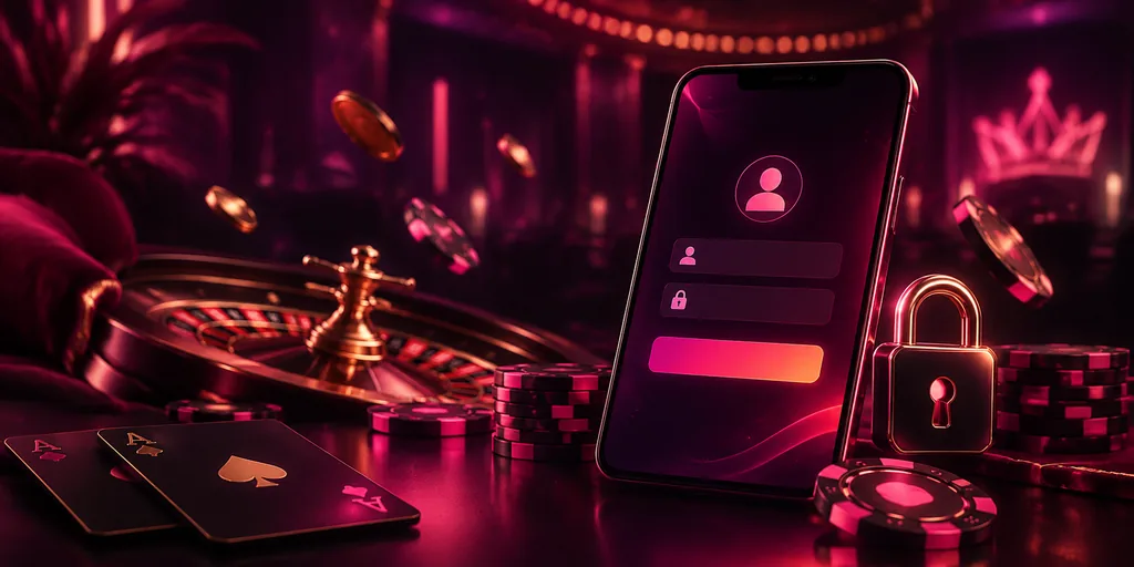 Jokeri kirjautuminen mobiilissa puhelimen selaimessa